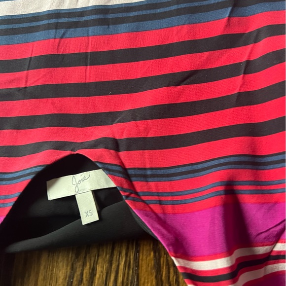 Joie Silk Stripped Dress - Picture 3 of 3